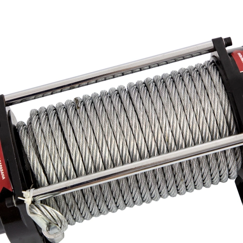 Лебедка автомобильная электрическая LB-4000, 4.5 т, 3.7 кВт, 12 В Denzel по ценам производителя в Санкт-Петербурге с доставкой по всей России