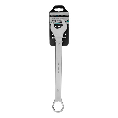 Ключ комбинированный, 24 мм, CrV, матовый хром Stels купить в Москве с доставкой по всей России | ProtosMarket.ru