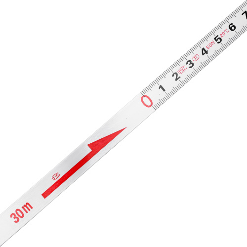 Рулетка геодезическая, 30 м х 12,5 мм, металлическая лента, закрытый корпус Matrix купить в Москве с доставкой по всей России | ProtosMarket.ru