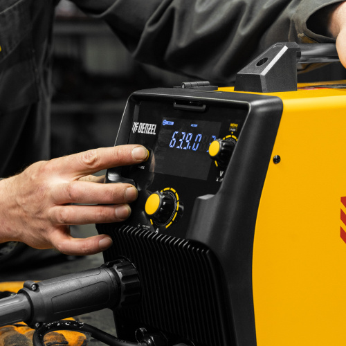 Аппарат инвертор. полуавтомат. cварки IMIG-185SDR, 180 А, ПВ 60%, катушка 5 кг Denzel по ценам производителя в Санкт-Петербурге с доставкой по всей России