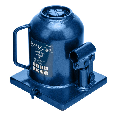 Домкрат гидравлический бутылочный телескопический, 10 т, H подъема 170-430 мм Stels по ценам производителя в Санкт-Петербурге с доставкой по всей России