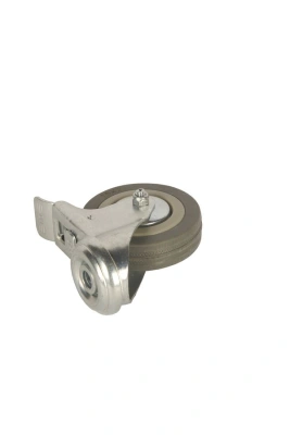 Колесо аппаратное поворотное SChgb 93 75 мм под болт с тормозом (F) купить в Москве с доставкой по всей России | ProtosMarket.ru