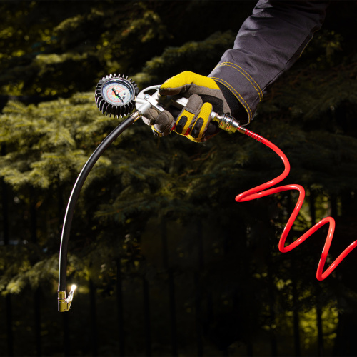 Шланг спиральный воздушный, 10 м, с быстросъемными соединениями Matrix купить в Москве с доставкой по всей России | ProtosMarket.ru