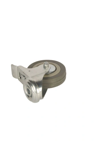 Колесо аппаратное поворотное SChgb 93 75 мм под болт с тормозом (F) по ценам производителя в Санкт-Петербурге с доставкой по всей России