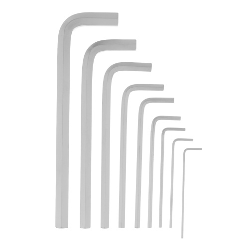 Набор ключей имбусовых HEX, 2-12 мм, CrV, 9 шт, удлиненныее с сатинированным покрытием Matrix купить в Москве с доставкой по всей России | ProtosMarket.ru