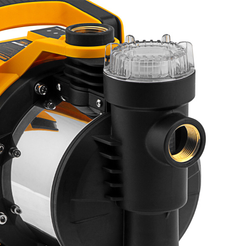 Садовый поверхностный насос GP1100SS, 1100 Вт, 4000 л/ч, подъем 45 м, пластик Denzel по ценам производителя в Санкт-Петербурге с доставкой по всей России