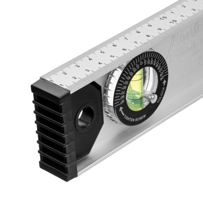 Уровень алюминиевый "Рельс", 600 мм, 3 глазка (1 поворотный) Matrix по ценам производителя в Санкт-Петербурге с доставкой по всей России