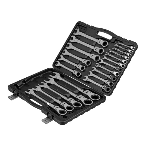 Набор ключей комбинированных, трещоточных шарнирных 22 шт. Matrix купить в Москве с доставкой по всей России | ProtosMarket.ru