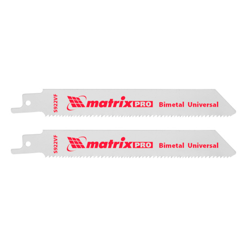 Полотна универсальные для сабельной пилы S922VF, 125/1.8-2.5 мм, Bimetal, 2 шт, Pro Matrix купить в Москве с доставкой по всей России | ProtosMarket.ru