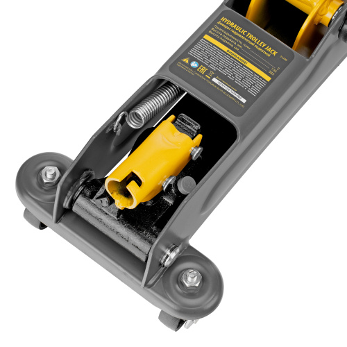 Домкрат гидравлический подкатной, 2 т, 135-385 мм Denzel по ценам производителя в Санкт-Петербурге с доставкой по всей России