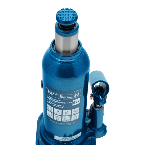 Домкрат гидравлический бутылочный, 6 т, h подъема 207-404 мм, в пластиковом кейсе Stels по ценам производителя в Санкт-Петербурге с доставкой по всей России