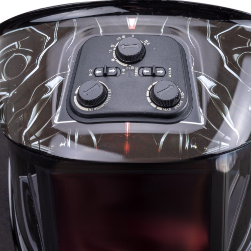 Маска сварщика КОРУНД МЕГА чёрная (ф-р MEGA, внеш. регулировка) в коробке по ценам производителя в Санкт-Петербурге с доставкой по всей России