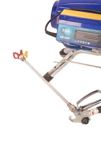 Окрасочный аппарат поршневой 290 бар, 2,2 кВт, 220 В  TOR GD-490 по ценам производителя в Санкт-Петербурге с доставкой по всей России