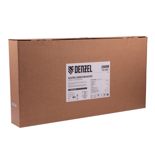 Конвектор электрический XCE-2000, 230 В, 2000 Вт, X-образный нагреватель Denzel по ценам производителя в Санкт-Петербурге с доставкой по всей России
