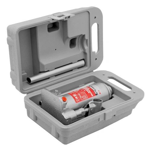 Домкрат гидравлический бутылочный, 3 т, высота подъема 194-372 мм, в пластиковый кейсе Matrix по ценам производителя в Санкт-Петербурге с доставкой по всей России