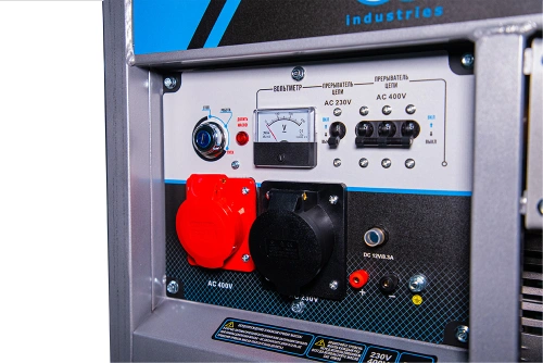 Генератор дизельный 5,0 кВт 380В/1,6 кВт 220В 15 л с электростартером TOR KM5000D по ценам производителя в Санкт-Петербурге с доставкой по всей России