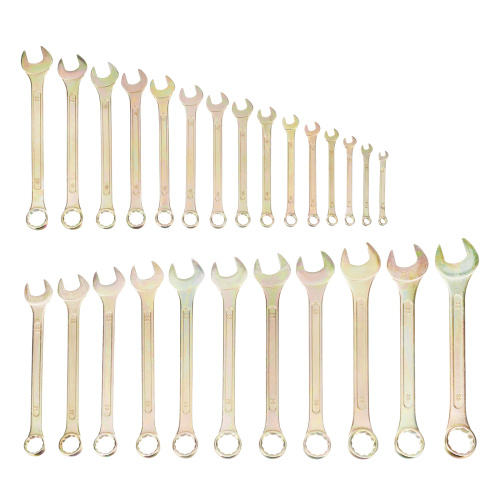 Набор ключей комбинированный 6-32 мм, 26 шт, желтый цинк Сибртех купить в Москве с доставкой по всей России | ProtosMarket.ru