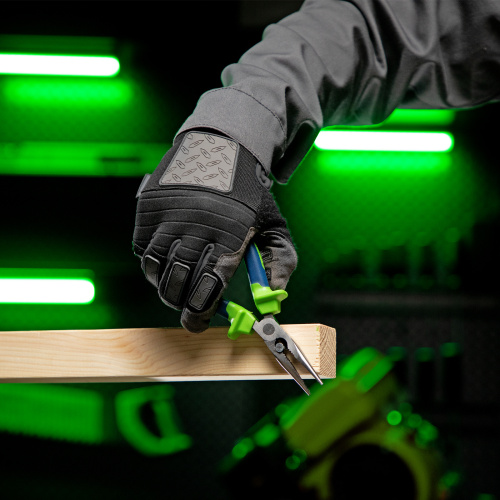 Длинногубцы прямые, 160 мм, двухкомпонентные рукоятки Сибртех по ценам производителя в Санкт-Петербурге с доставкой по всей России