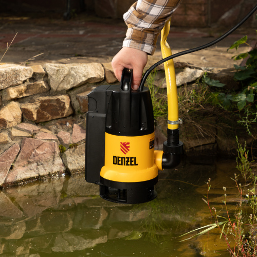 Дренажный насос DP800A, 800 Вт, подъем 5 м, 13000 л/ч Denzel по ценам производителя в Санкт-Петербурге с доставкой по всей России