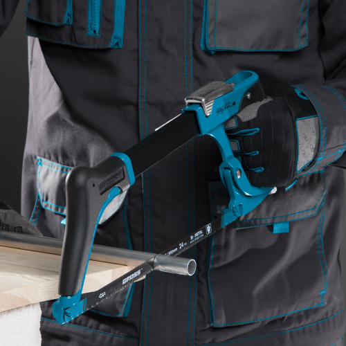 Ножовка по металлу "Piranha", 300 мм, рычажный механизм натяжения полотна Gross купить в Москве с доставкой по всей России | ProtosMarket.ru