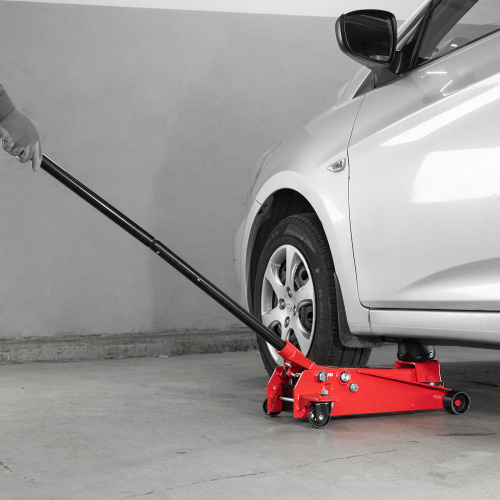 Домкрат гидравлический подкатной, 3 т, h подъема 130-465 мм Sparta по ценам производителя в Санкт-Петербурге с доставкой по всей России