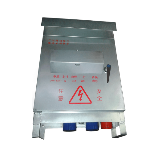 Щит управления электрический подъемника серии ZLP 630 и 800 по ценам производителя в Санкт-Петербурге с доставкой по всей России