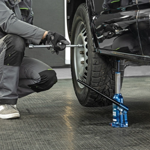 Домкрат гидравлический бутылочный, 4 т, h подъема 188-363 мм, в пластиковом кейсе Stels по ценам производителя в Санкт-Петербурге с доставкой по всей России