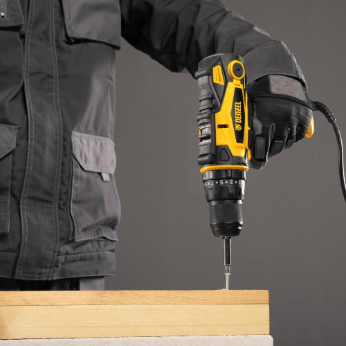 Дрель-шуруповерт сетевая ударная ISD-300-13 Denzel купить в Москве с доставкой по всей России | ProtosMarket.ru