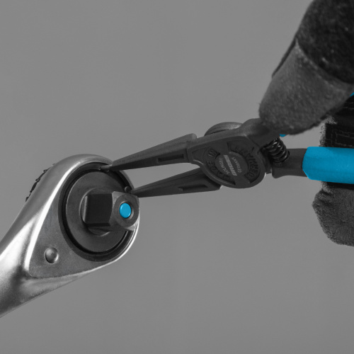 Съемник, 175 мм, для внешних стопорных колец (19-60 мм) прямые губки (разжим) Gross купить в Москве с доставкой по всей России | ProtosMarket.ru