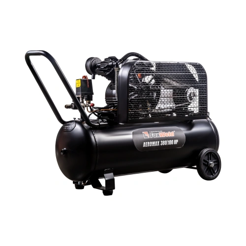 Компрессор масляный ременной AEROMAX 380/100 HP купить в Москве с доставкой по всей России | ProtosMarket.ru