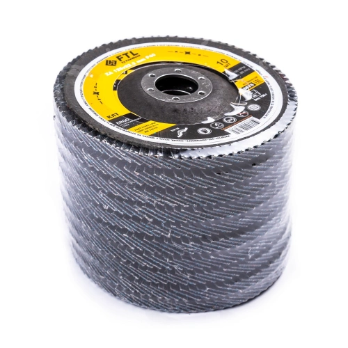 Круг лепестковый для шлифования по нержавеющей стали FTL Ergo цирконий 29 125 х 22,2 мм P40 по ценам производителя в Санкт-Петербурге с доставкой по всей России