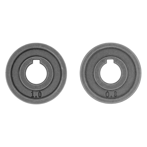 Подающий ролик, V профиль под стальную проволоку 0,8-1мм, 2 шт Denzel по ценам производителя в Санкт-Петербурге с доставкой по всей России