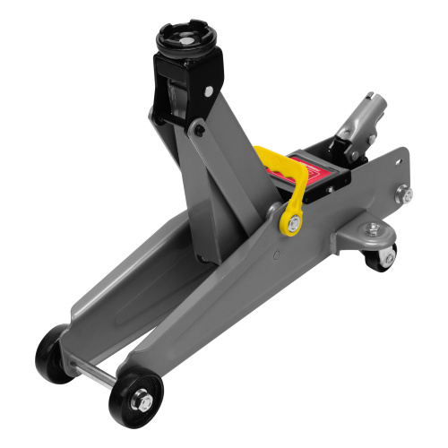 Домкрат гидравлический подкатной, 2 т, высота подъема 135-385 мм, в пластиковый кейсе Matrix по ценам производителя в Санкт-Петербурге с доставкой по всей России