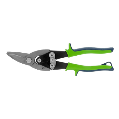 Ножницы по металлу, 250 мм, левый рез, сталь С55, двухкомпонентные рукоятки СИБРТЕХ по ценам производителя в Санкт-Петербурге с доставкой по всей России