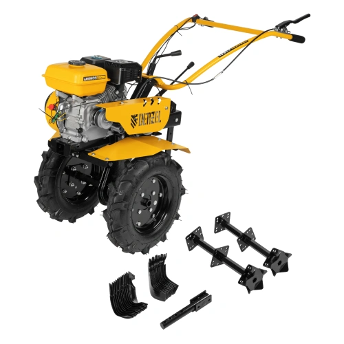 Мотоблок DPT-270, 7 л.с, ременное сцепление, ширина 85 см, глубина 35 см, фрез 3 х 4, ШОМ, передачи 2В/1Н Denzel по ценам производителя в Санкт-Петербурге с доставкой по всей России