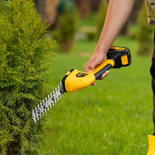 Ножницы-кусторез аккумуляторные GS-20, Li-Ion, 20 В Denzel по ценам производителя в Санкт-Петербурге с доставкой по всей России