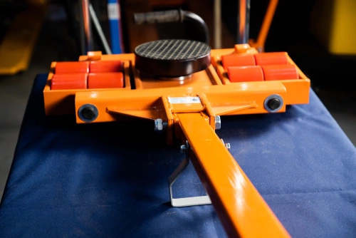 Роликовая платформа поворотная TOR X8 г/п 8 т (с ручкой) по ценам производителя в Санкт-Петербурге с доставкой по всей России