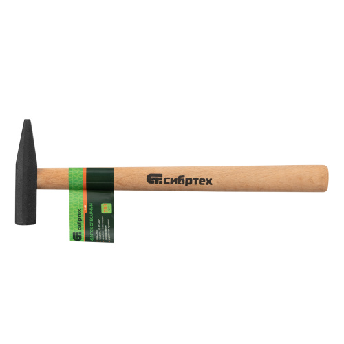Молоток слесарный 200 г, квадратный боек, деревянная рукоятка Сибртех купить в Москве с доставкой по всей России | ProtosMarket.ru