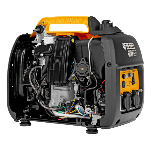 Генератор инверторный GT-2200iS, 2.2 кВт, 230 В, бак 4 л, закрытый корпус, ручной старт Denzel по ценам производителя в Санкт-Петербурге с доставкой по всей России