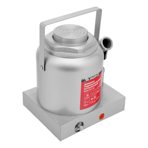 Домкрат гидравлический бутылочный, 50 т, h подъема 236-356 мм Matrix купить в Москве с доставкой по всей России | ProtosMarket.ru