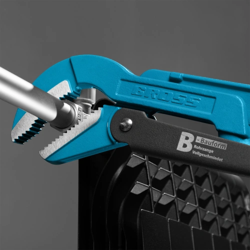 Ключ трубчатый рычажный 1.5, №2, цельнокованый, CrV, тип "B" Gross купить в Москве с доставкой по всей России | ProtosMarket.ru