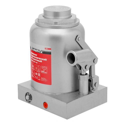 Домкрат гидравлический бутылочный, 30 т, h подъема 244-370 мм Matrix по ценам производителя в Санкт-Петербурге с доставкой по всей России