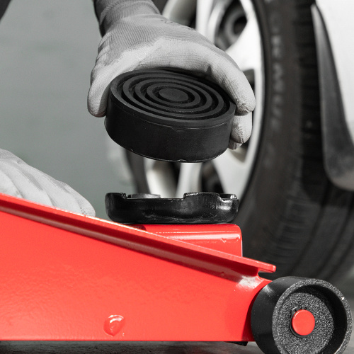 Резиновая опора для подкатного домкрата D 105 мм. H 35 мм Matrix купить в Москве с доставкой по всей России | ProtosMarket.ru