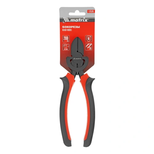 Бокорезы Black Nickel, 200 мм, двухкомпонентные рукоятки Matrix купить в Москве с доставкой по всей России | ProtosMarket.ru
