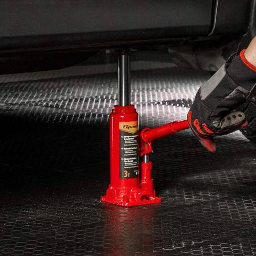 Домкрат гидравлический бутылочный, 3т, h подъема 180-340 мм Sparta по ценам производителя в Санкт-Петербурге с доставкой по всей России