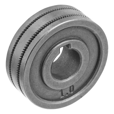 Подающий ролик, зубчатый профиль под флюсовую проволоку 0,8-1мм, 2 шт Denzel по ценам производителя в Санкт-Петербурге с доставкой по всей России