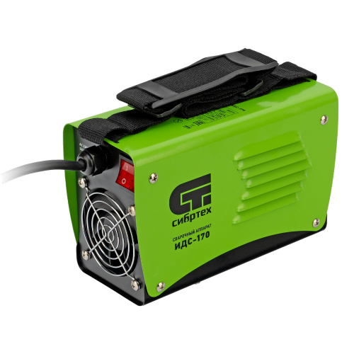 Аппарат инверторный дуговой сварки ИДС-170, 170 А, ПВ 80%, диаметр электрода 1.6-3.2 мм Сибртех по ценам производителя в Санкт-Петербурге с доставкой по всей России