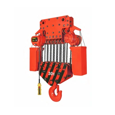 30т 6м таль цепная ТЭЦ OCALIFT 30-12s 380в передвижная купить в Москве с доставкой по всей России | ProtosMarket.ru