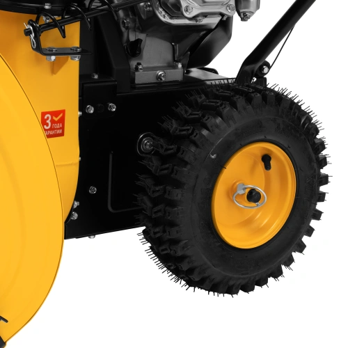 Бензиновая снегоуборочная машина SBM 610, 212 cc, ручной старт, фара Denzel купить в Москве с доставкой по всей России | ProtosMarket.ru