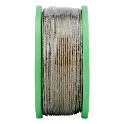 Трос металлополимерный прозрачный ПР-3.0, толщина 3.0 мм, катушка 200 метров Сибртех купить в Москве с доставкой по всей России | ProtosMarket.ru